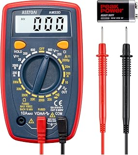 AstroAI Digital Multimeter Voltmeter Strommessgerät Tester