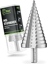 Pinava® HSS Stufenbohrer Ø4-42mm [Extra Scharf & Präzise] Kegelbohrer für Metall, Holz & Kuns…