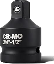 3/4F auf 1/2M Stecknuss Adapter,Schlagschrauber Nüsse,Cr-Mo Schlagadapter,Schlagwerkzeug-Adapter…