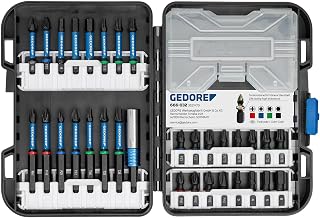 GEDORE Torsions-Bit-Set 666-032 – Hochwertiger Bitsatz für Profis – 32-teiliges Set inkl. prakti…