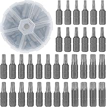 36 Stück Torx Bit Set, 25mm T10/T15/T20/T25/T30/T40 Torx Schraubendreher Bits aus Chrom-Vanadium…