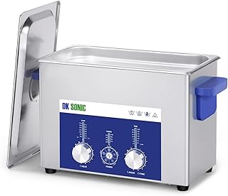 DK SONIC Ultraschallreiniger 4L, 120W, Gewerbliches Ultraschallreinigungsgerät mit Leistungsstar…