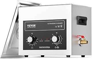 VEVOR 10 L Ultraschallreiniger mit Heiztimer & Korb, professionelle digitale Schallkavitationsmas…