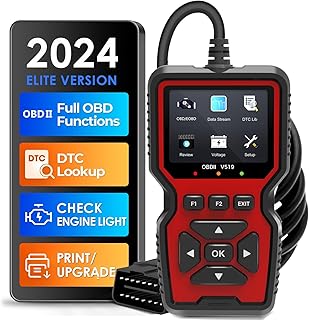 OBD2 Diagnosegerät Werkzeuge, V519 OBD2 Scanner Codeleser Motorfehlercode-Lesegerät, OBDII Diag…