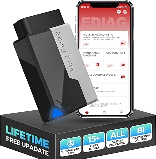 KINGBOLEN EDIAG Elite OBD2 Diagnosegerät Bluetooth,Auto Auslesegerät mit Vollständige System,1…