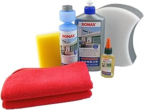 Hörmann SONAX Reinigungs-und Pflegeset 7-teilig (500 ml 2 in 1 Politur, für Tore Türen und Zar…