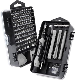 SHARDEN Feinmechaniker Schraubendreher Set, 122 in 1 Reparatur Werkzeug Kit