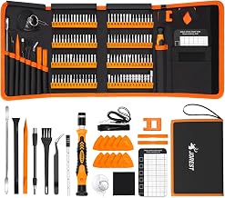JOREST 145 in 1 Feinmechaniker Schraubendreher Set, Reparaturwerkzeugset für Elektronikgeräte, …