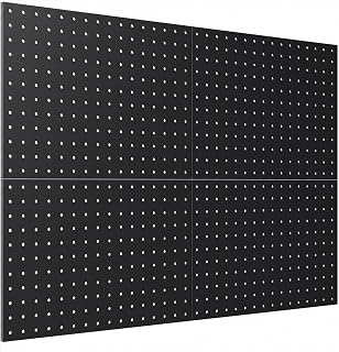 A-LuGei 【𝗥𝗼𝗰𝗸 Corners】 Metall Werkzeugwand Pegboard werkbank Organizer