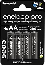 eneloop pro, AA/Mignon Ni-MH Akku, 4er-Pack, Kapazität mit min. 2500 mAh, Ready-to-Use Ni-MH Akk…