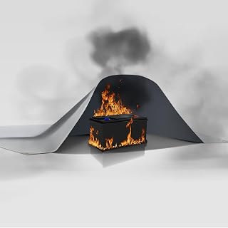 FLASLD Feuerfeste Lithium-Batterieabdeckung, 101,6 x 101,6 cm, schnellste und einfachste Möglich…