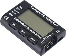 GTIWUNG Digital Batterie Kapazität Checker, Mini Digitaler Batteriekapazitätstester, Batterieka…